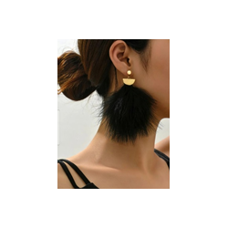 Boucles d'oreilles plumes...